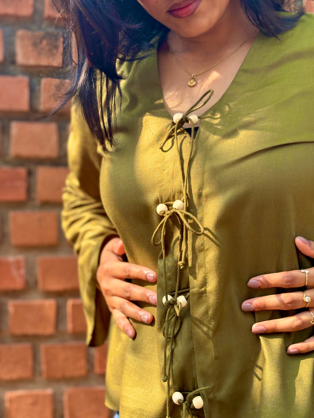 Olive Lush Knot